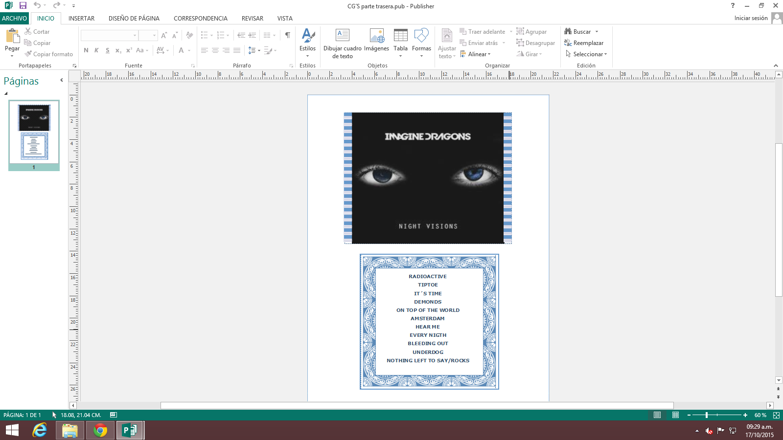 Mi Aprendizaje en Ofimatica PUBLISHER
