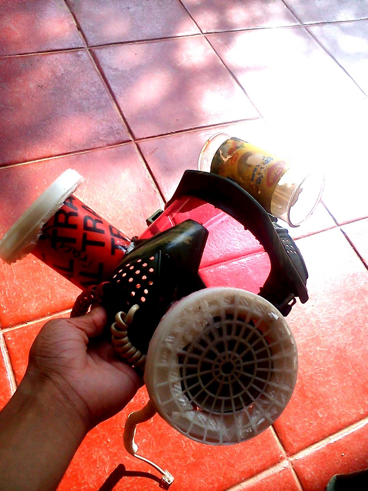 CharithMania HOW TO MAKE A GAS MASK