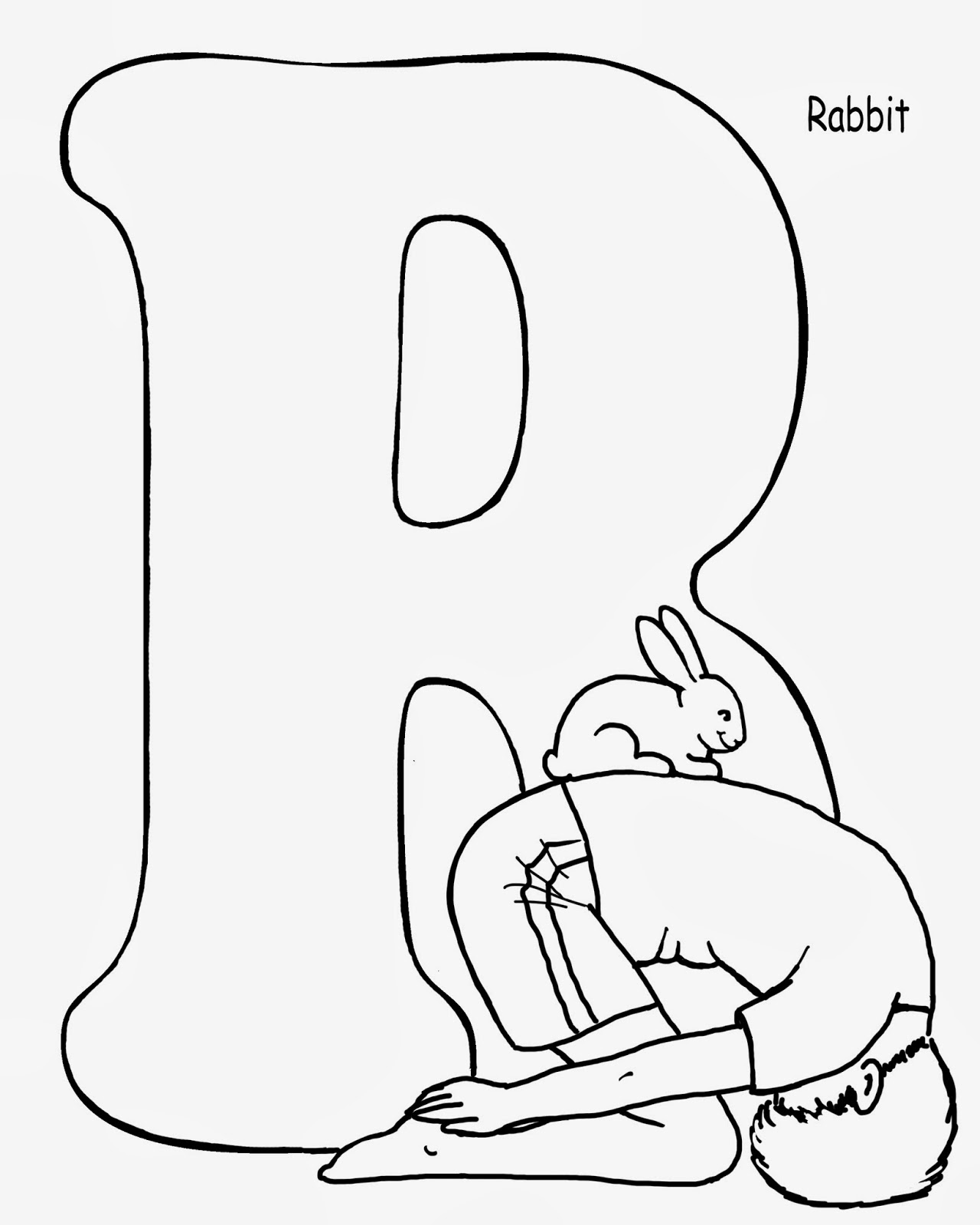 yoga coloring pages for kids - photo #3