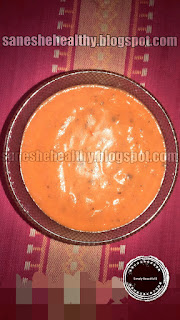 Recipes of healthy & tasty tomato sauce or chutney.