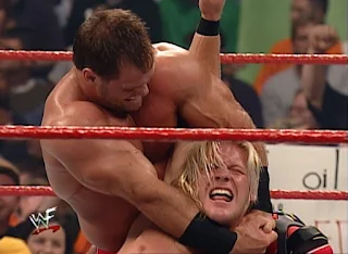 WWE/ WWF - Judgement Day 2000 - Chris Benoit puts a hurting on Chris Jericho