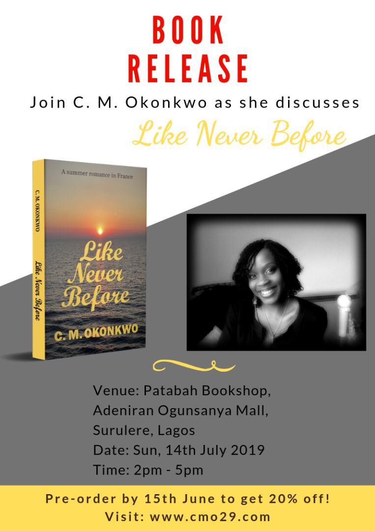Author C. M. Okonkwo's Blog Book Release Event