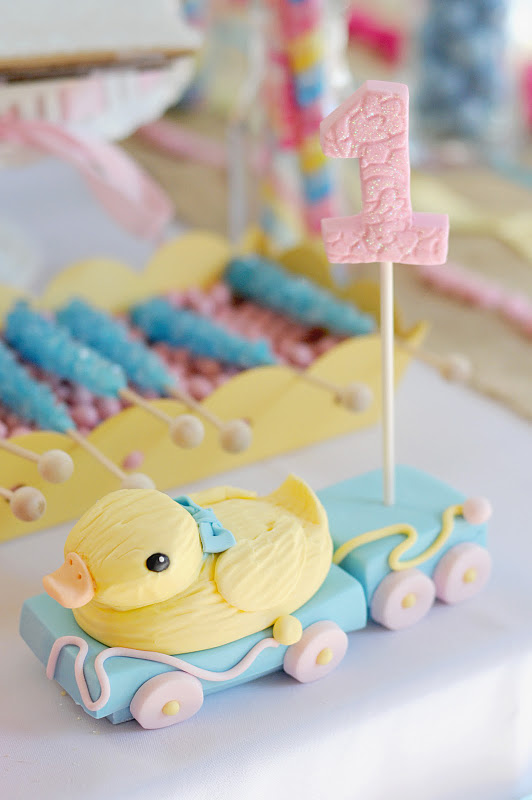 Kara s Party Ideas Ribbons and Bows 1st Birthday Baby Party  - 41
