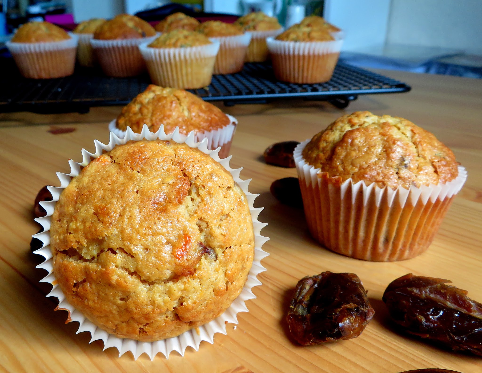 Orange, Date & Oat Muffins The English Kitchen