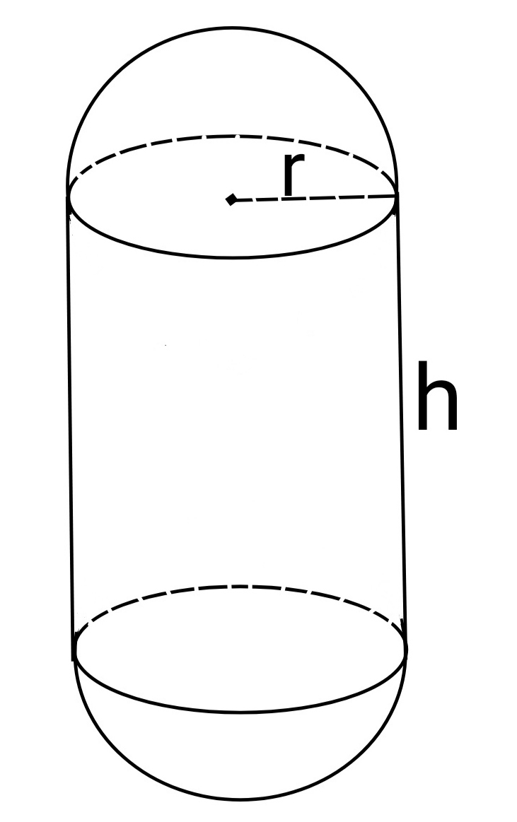 Capsule Volume Calculator
