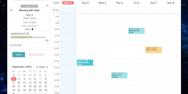 Multi-Calendar Desktop App MineTime 1.6.0 Adds New Scheduling Assistant