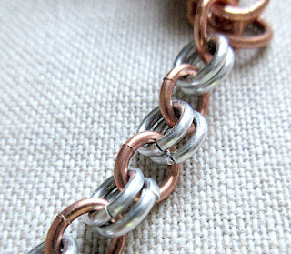 DNA sciart chainmaille biologist bracelet biology jewelry