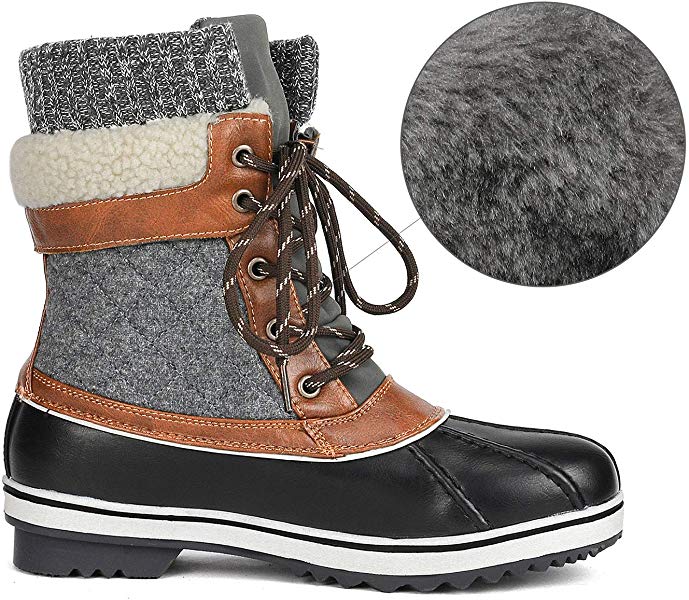 Mid Calf Dream Pairs Winter Snow Boot Shoes Shoes Footwear