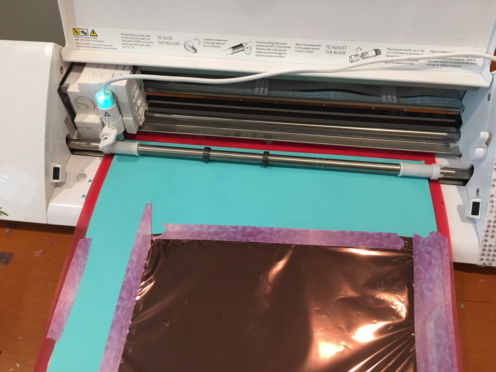 How to Foil Quill and Cut with a Single Carriage Silhouette Machine