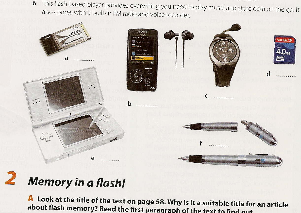 A BITe OF ENGLISH FLASHBASED GADGETS