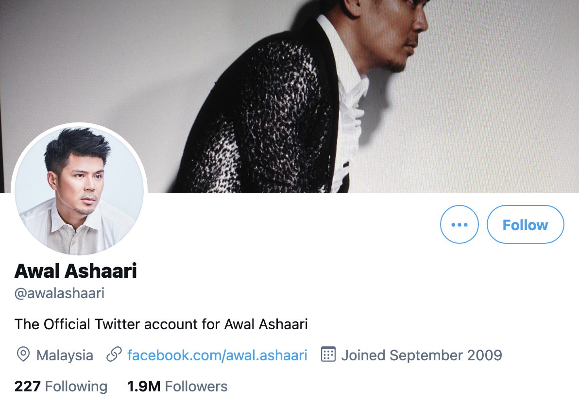 10 Selebriti Malaysia Dengan Jumlah Follower Twitter Terbanyak 2021