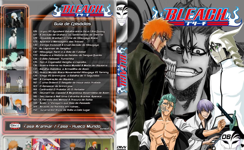 BLEACH EPISODIOS CAPAS DE FILMES EM DVD