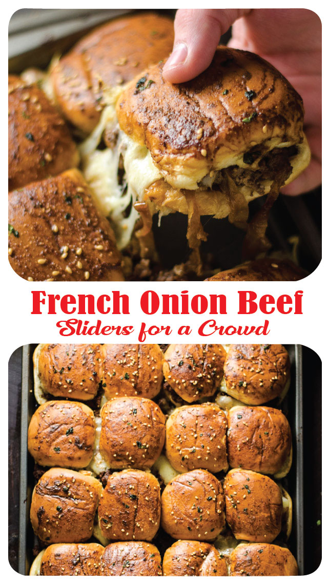 FRENCH ONION BEEF SLIDERS FOR Á CROWD Recipe Spesial Food