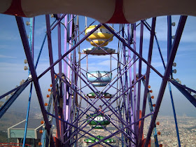 Big Ferris Wheel at Tibidabo amusement park