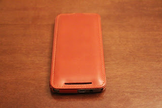 Foto 4 cover HTC One M9 StilGut in pelle cognac
