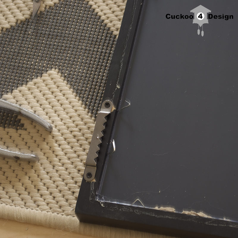 Gold and Mint Sharpie Mirror Cuckoo4Design