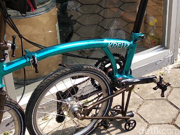 Mengenal Sepeda Kreuz, 'Brompton' Made in Bandung yang