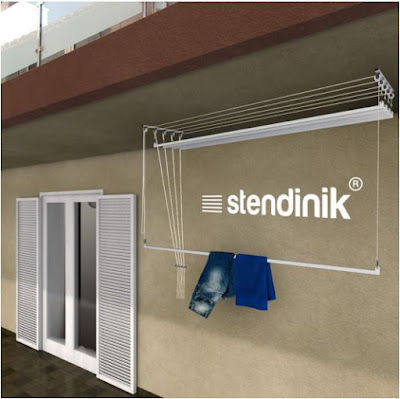 Asciugatrice Elettrica A Soffitto Con Luce LED E Telecomando – In Alluminio E Acciaio, 8 Aste + 2 Estraibili, Portata 35 Kg, Silenziosa