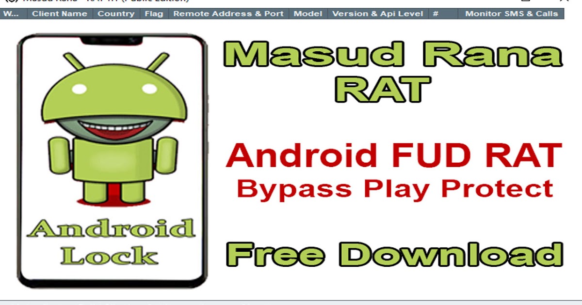 Masud Rana RAT [ 2024 ] Android Mobile Hacking Tool Download