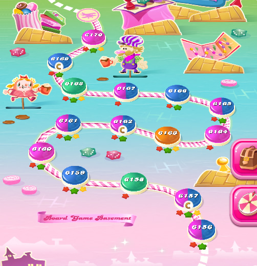 Candy Crush Saga level 6156-6170 Candy Crush Saga level 6156-6170