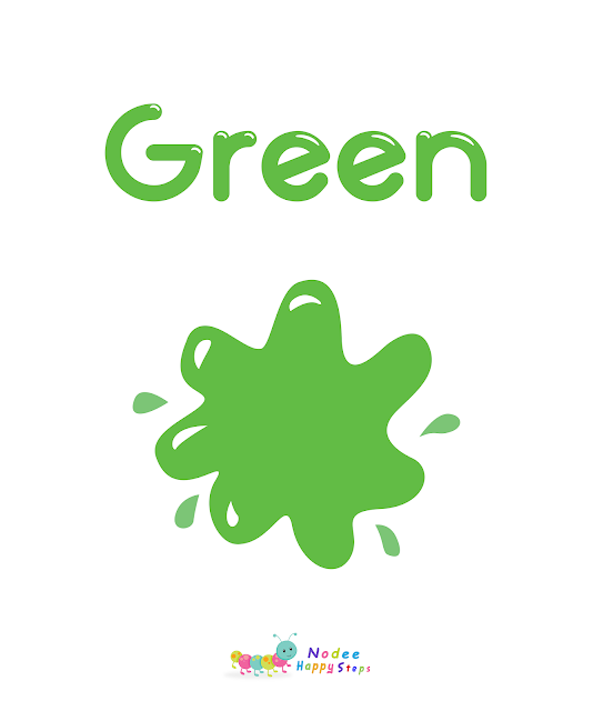 Green Color - Colors Flashcards for kids