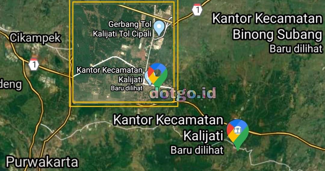 Kecamatan Kalijati Subang, Sejarah, Desa dan Kode Pos