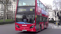 London Bus Route Number 16 - from Mora Road to Victoria Bus Station
