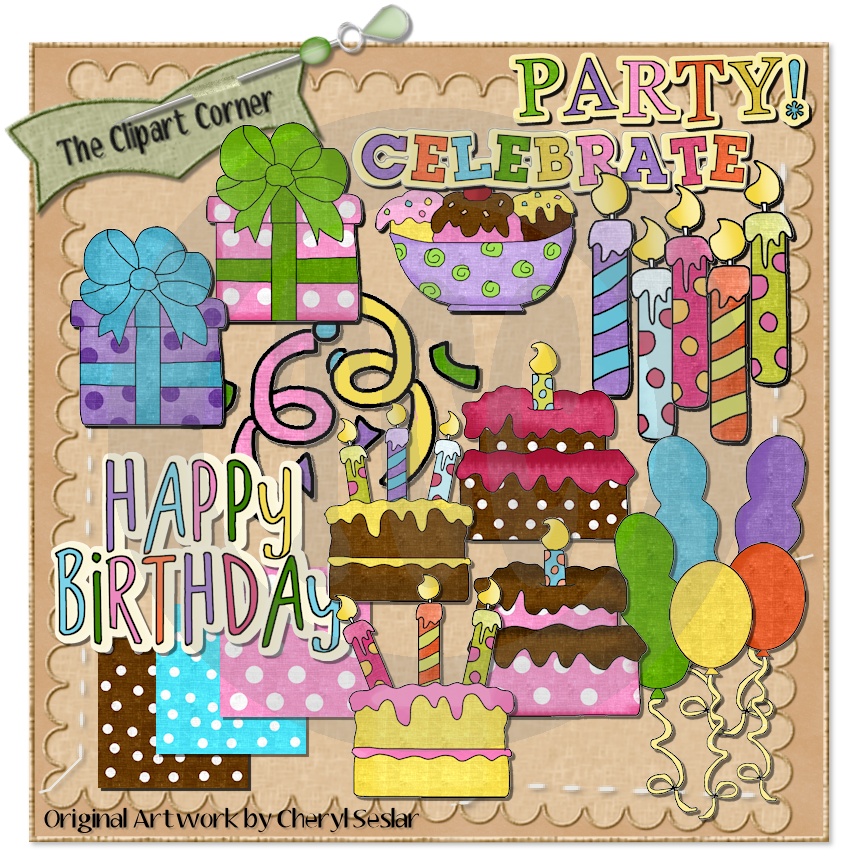 free large birthday clip art - photo #38