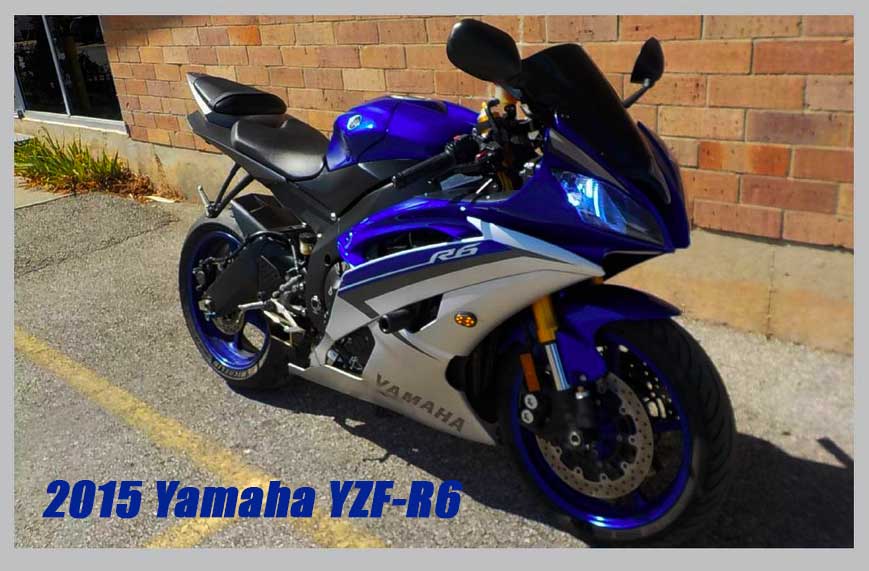 2015 Yamaha R6 Specification
