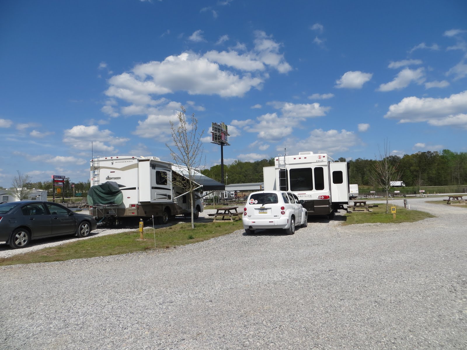 Bob and Linda's RV Travels Dandy KOA, Clanton AL