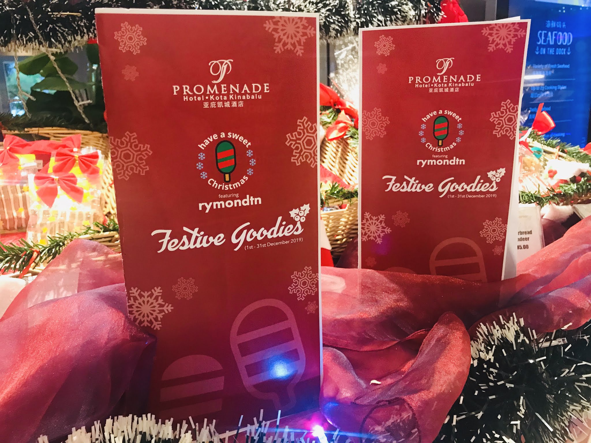 "Have A Sweet Christmas" by Celebrity Baker Raymond Tan at Promenade Cafe, Promenade Kota Kinabalu "Have A Sweet Christmas" by Celebrity Baker Raymond Tan at Promenade Cafe, Promenade Kota Kinabalu