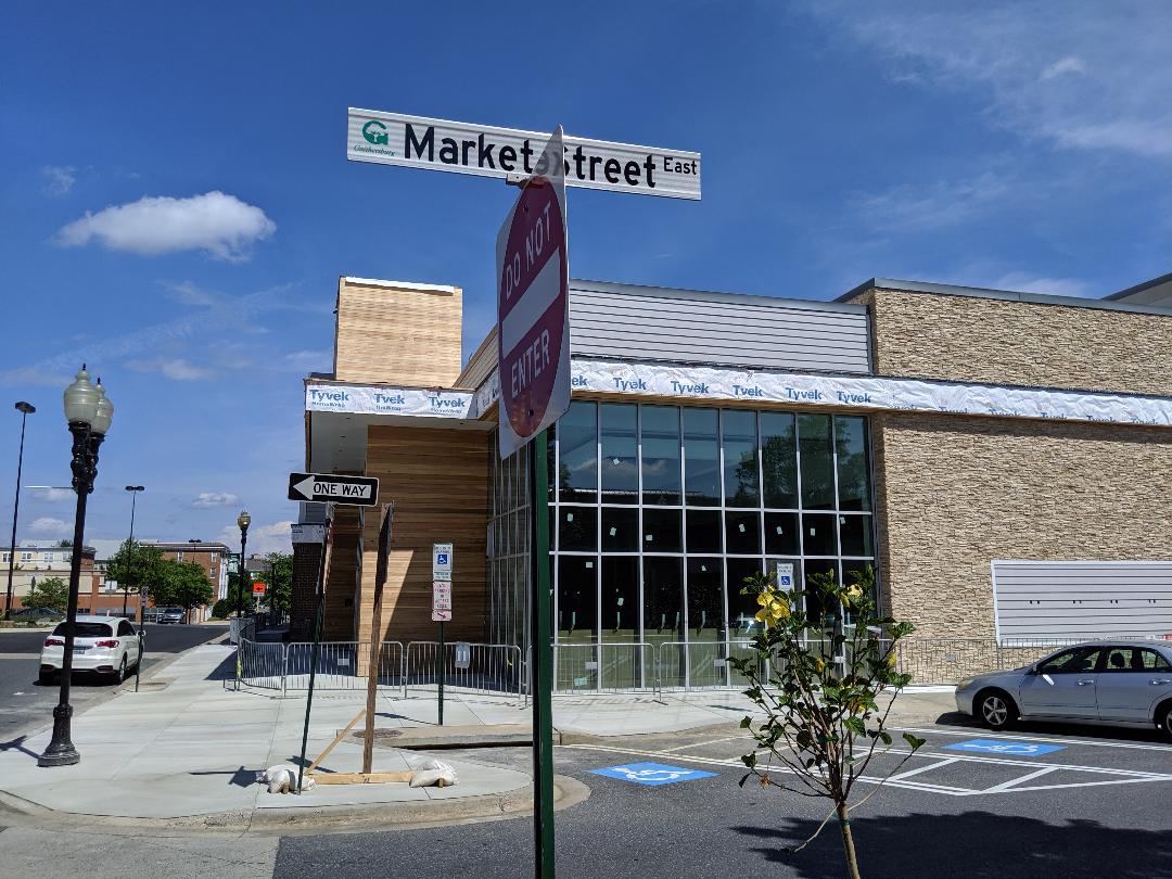 Sam Eig Gaithersburg construction update Kentlands Market Square