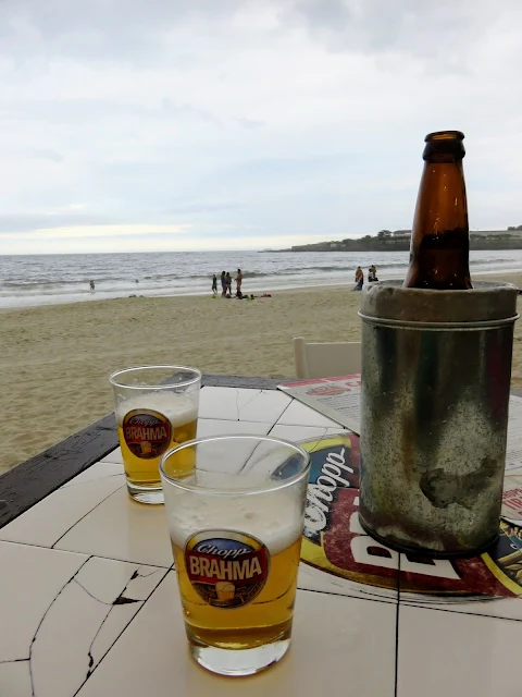 What to drink in Rio de Janeiro: beer on Copacabana Beach