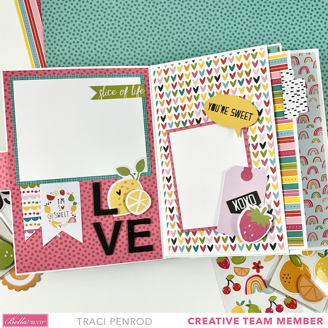 Artsy Albums Scrapbook Album and Page Layout Kits by Traci Penrod: New! A  Year To Remember Scrapbook Album