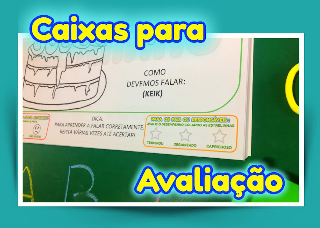 Campos para avaliação