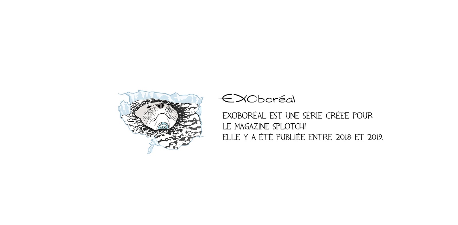EXOboréal logo phoque