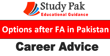 What to do after simple fa in Pakistan Options after fa in Pakistan