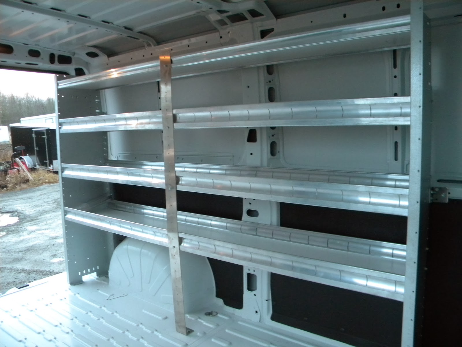 Dodge Ram Promaster Shelving
