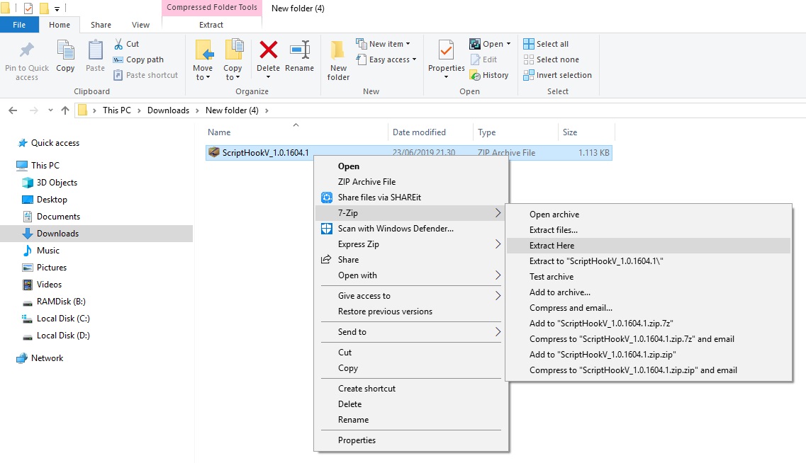 menggunakan native trainer gta v