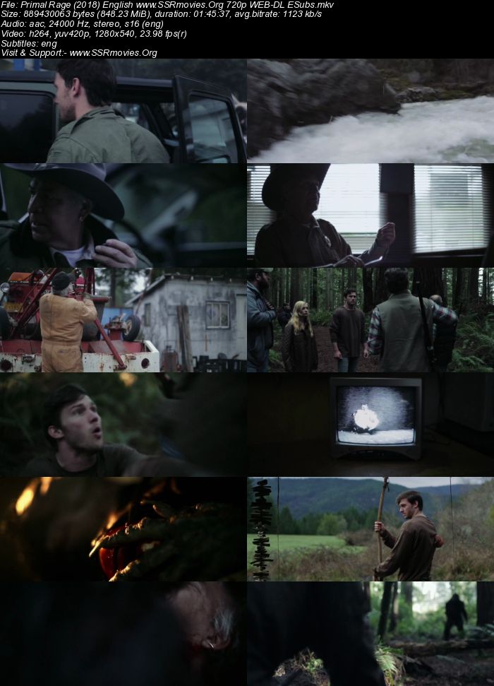 Primal Rage (2018) English 720p WEB-DL