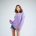 Bang Eun Young Sexy in Purple Foto 11