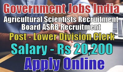Agricultural Scientists Board ASRB Recruitment 2017