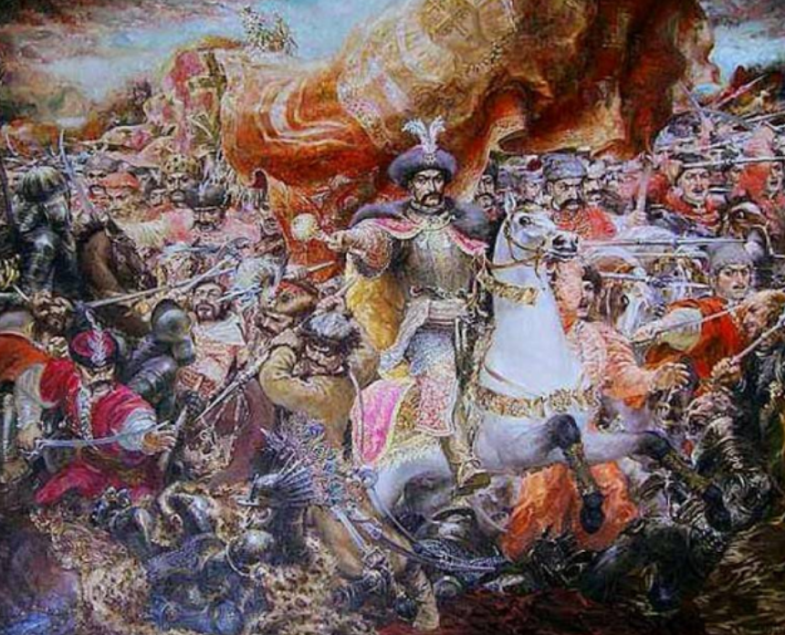 Восстание в украине против речи посполитой. Битва Хмельницкого 1651. Битва под Берестечком 1651.