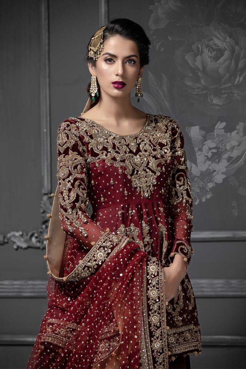 Maria B Wedding Bridal Collection 2019 EX132 Maria B Wedding Bridal Collection 2019 EX132