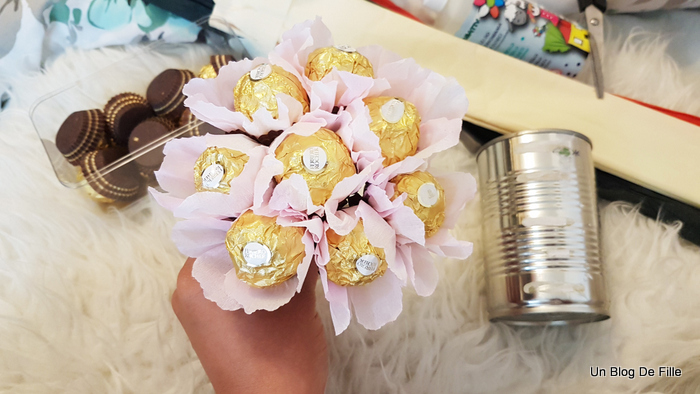 Un blog de fille: DIY  Bouquet de chocolat pour la fête des mères