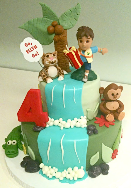 MegMade Cakes: Ellyn and Darragh's Diego party