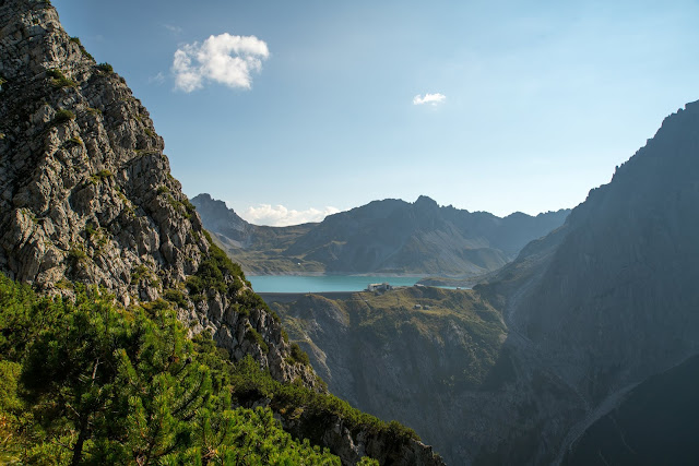 Rundweg Zimbajoch  Sarotla Hütte – Heinrich-Hueter-Hütte - Lünersee Wandern Brandnertal 14