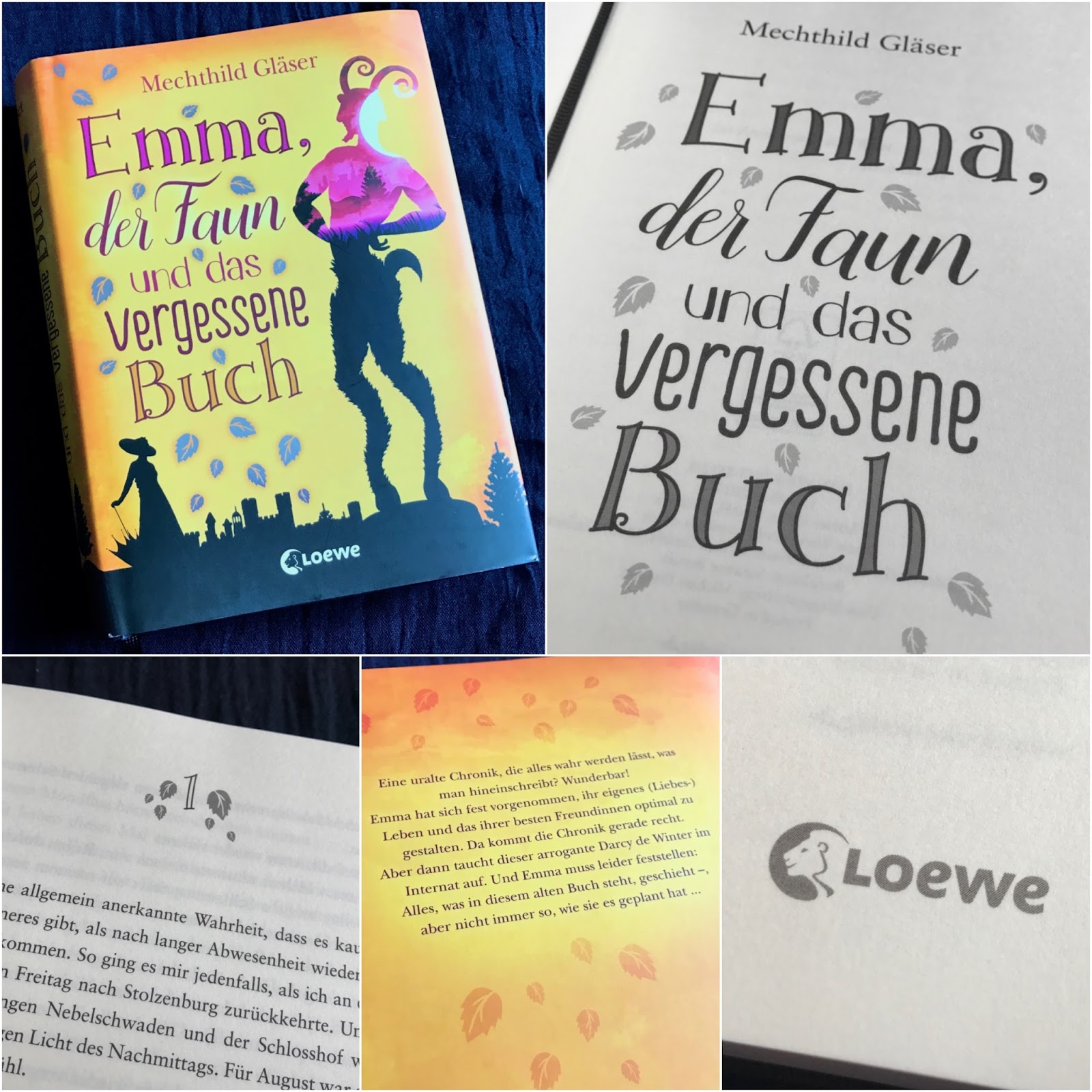 Emma Und Das Vergessene Buch Band 2 Griinsekatzes Leseecke: [Rezension] "Emma, der Faun und das vergessene