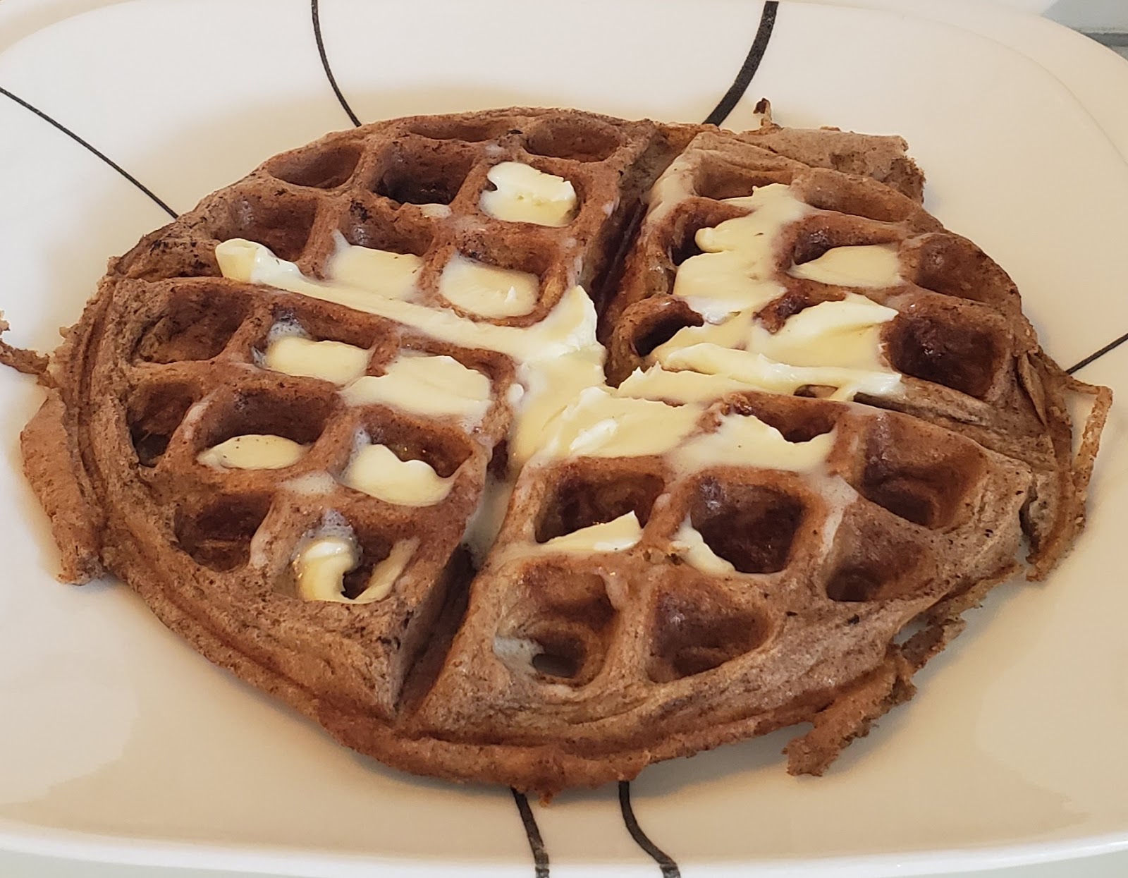 Carrie's Kitchen Creations KETO Friendly Iced Cinnamon Roll Chaffles