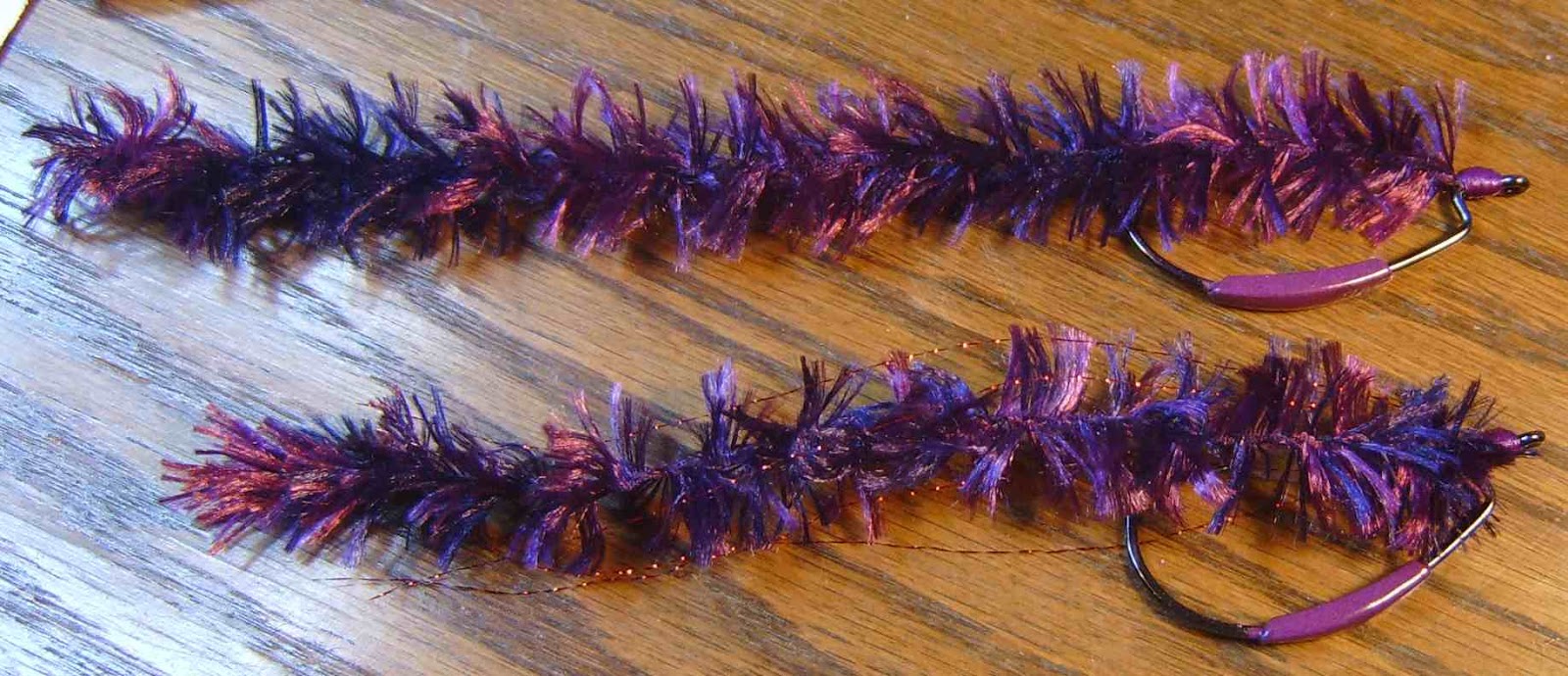 Pup's Jig Works Tequila Sunrise Leechy Worms